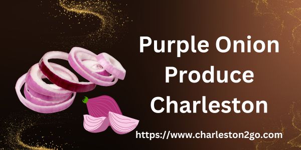 Vegetarian Vegan Purple Onion Produce Charleston