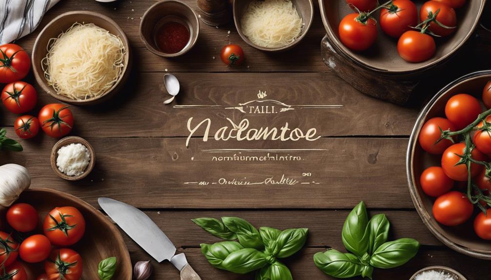 creating a personalized restaurant menu