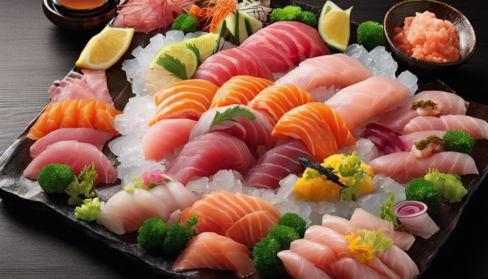 delicious sushi delights ready