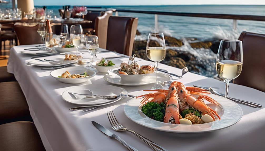 fine dining seafood experiences