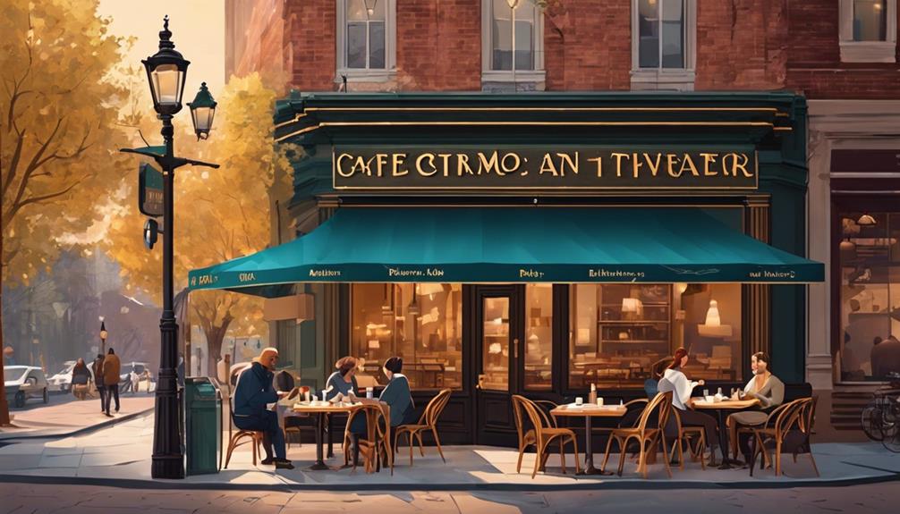 inviting cafes for dining