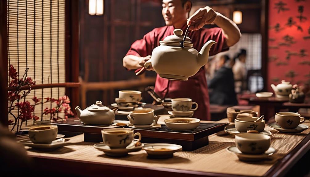 japanese tea ceremonies studied