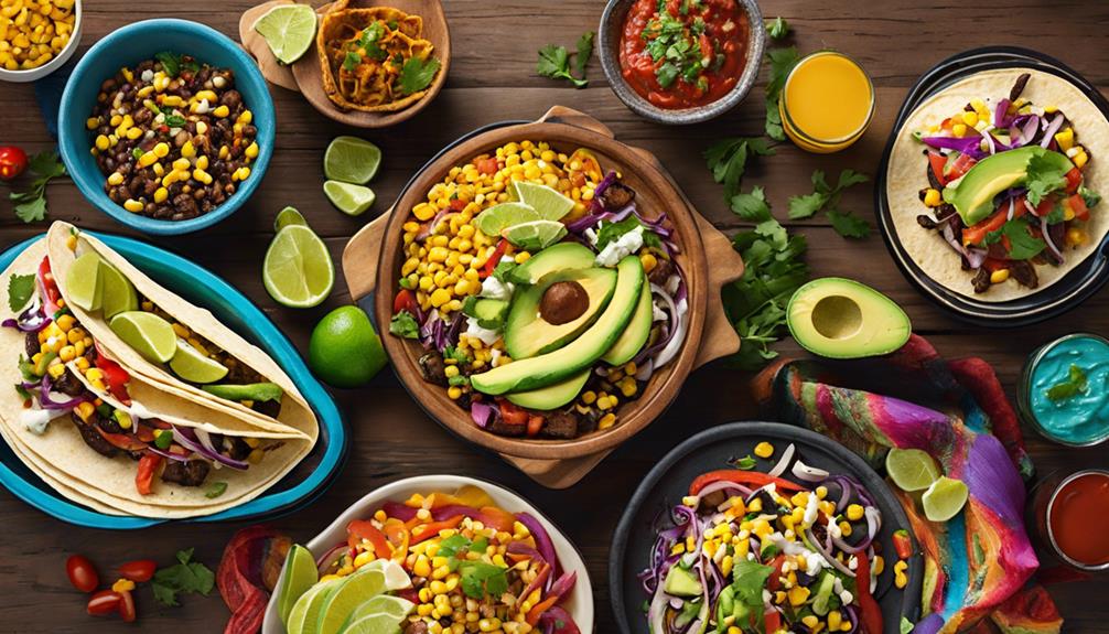 meat free mexican cuisine choices