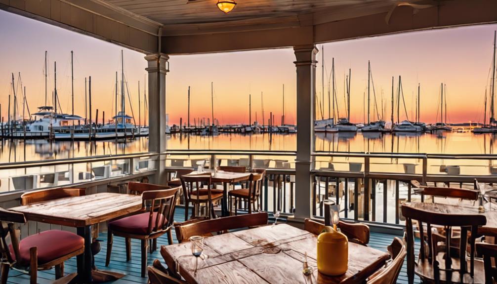 scenic waterfront dining locations