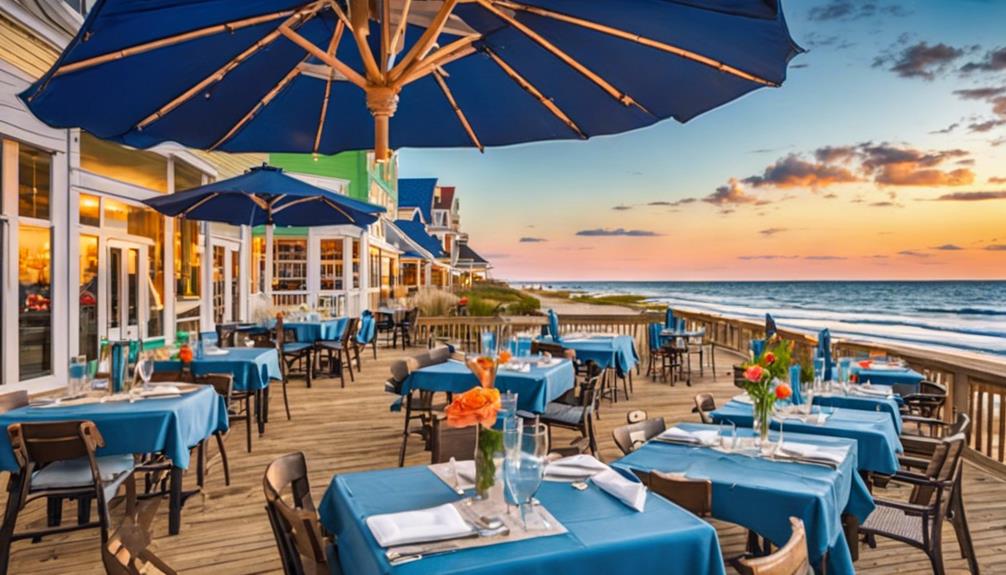 seaside dining experiences available