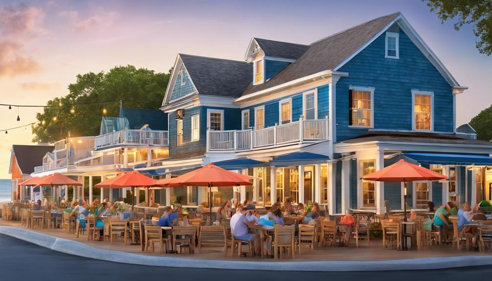 seaside dining hotspots described