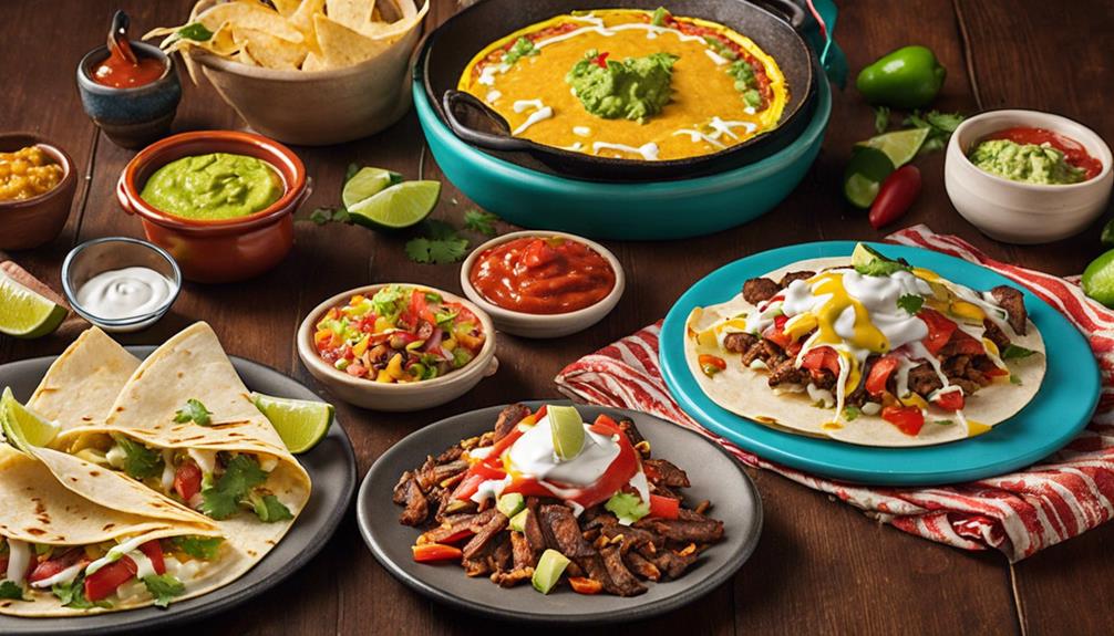 tasty tex mex feast