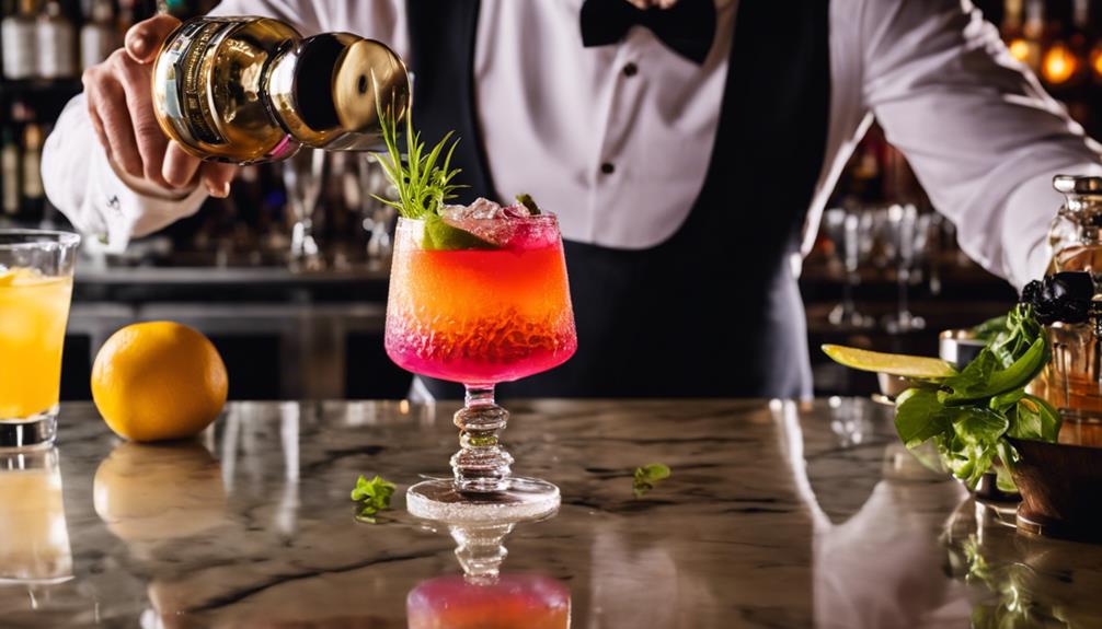 cocktail artistry and expertise