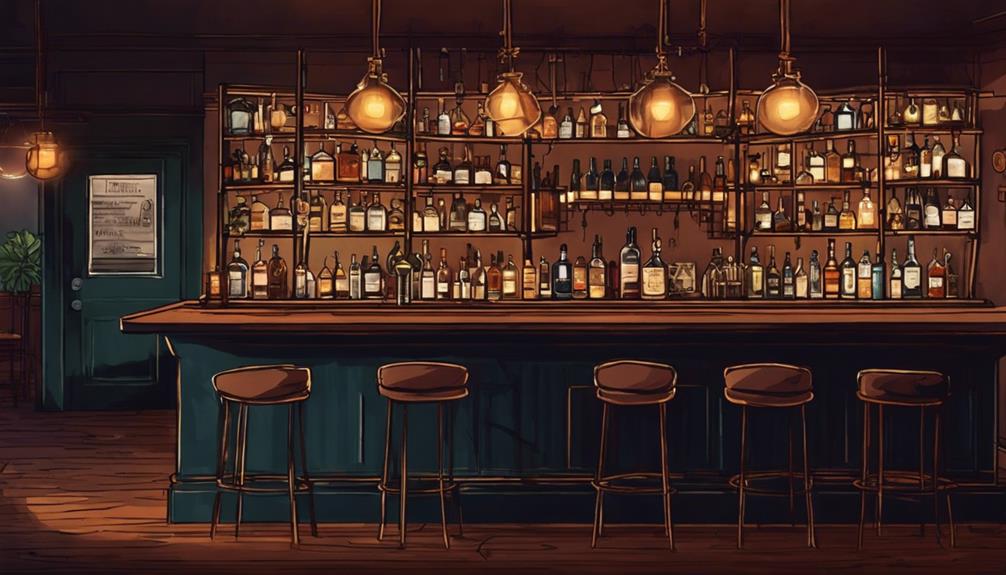 craft cocktail bar scene