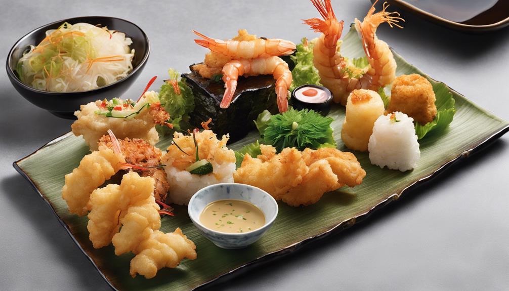 crispy japanese seafood dishes