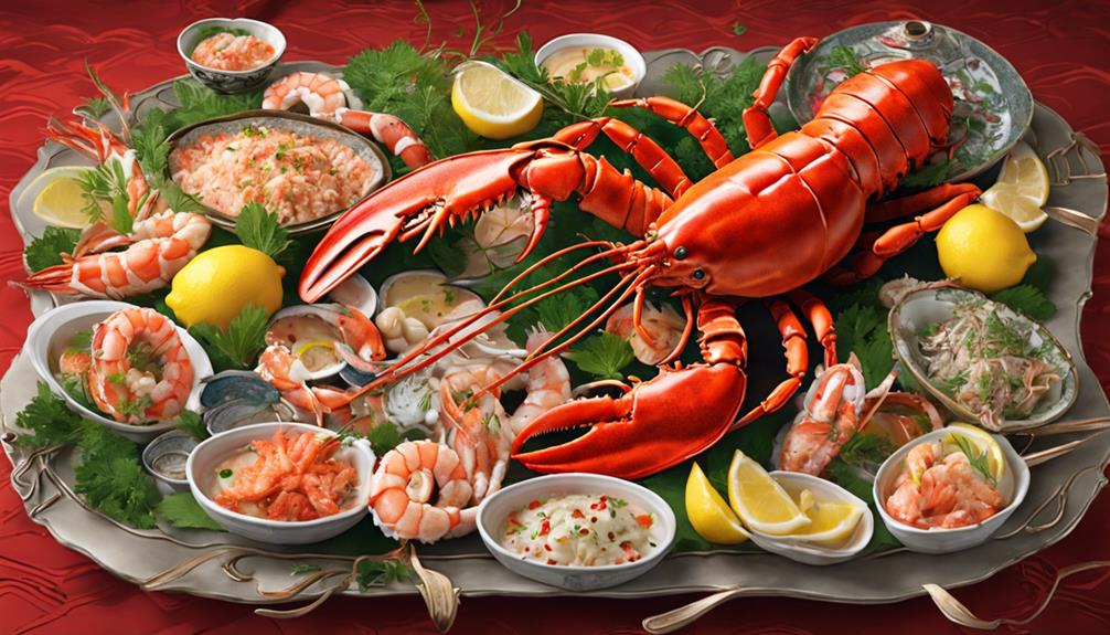 delicious and fresh seafood