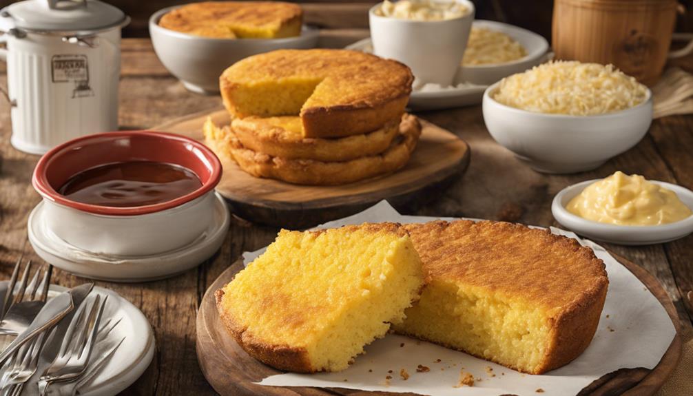 delicious cornbread from south