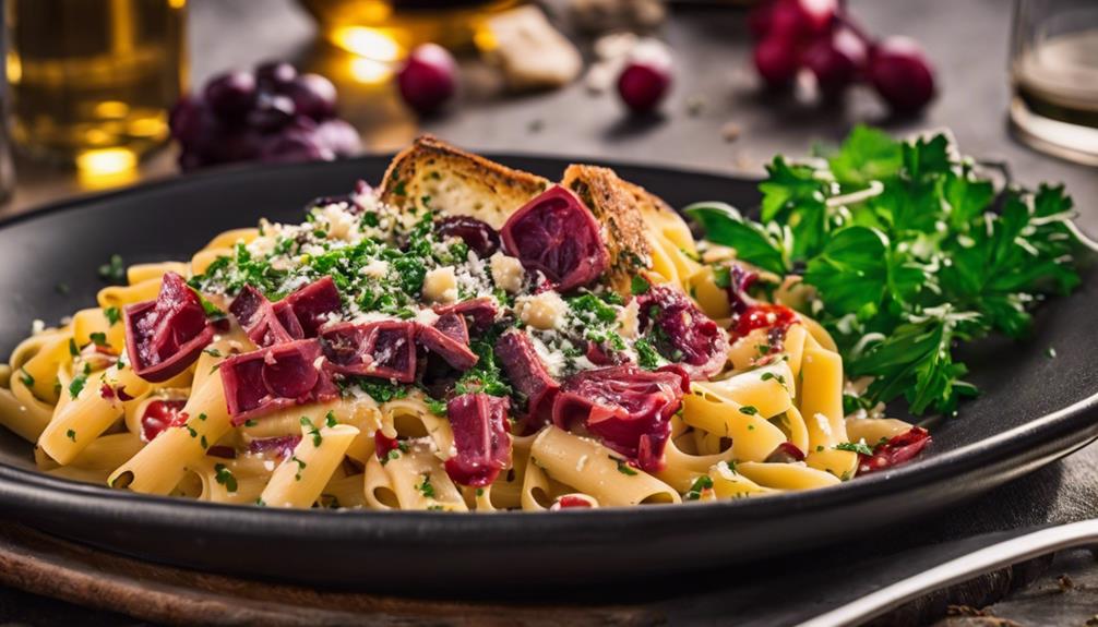 delicious italian pasta dish