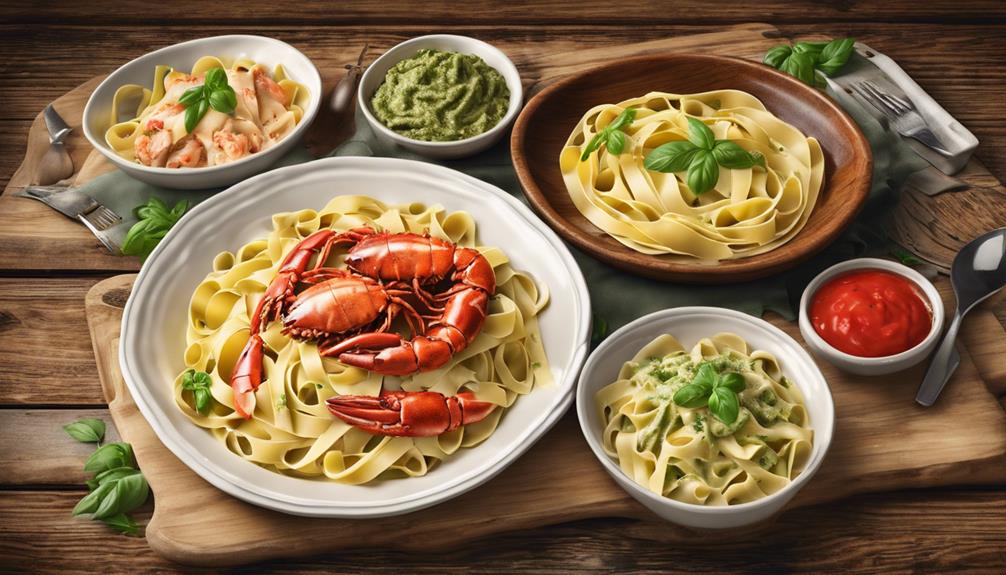 delicious signature pasta options