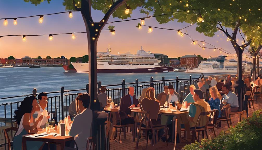 exploring waterfront dining choices