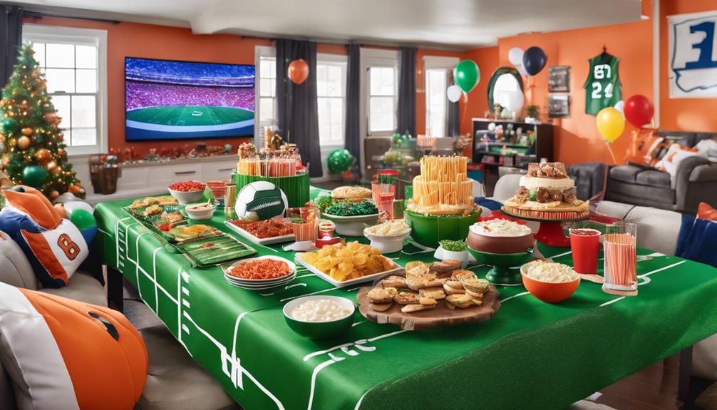 football party takeaway planning