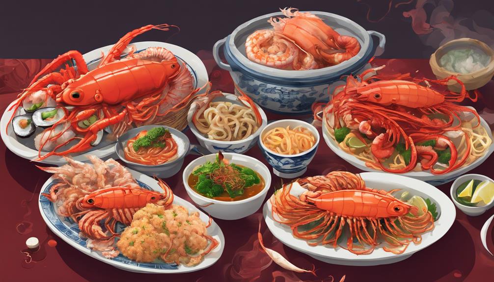 fresh seafood menu options