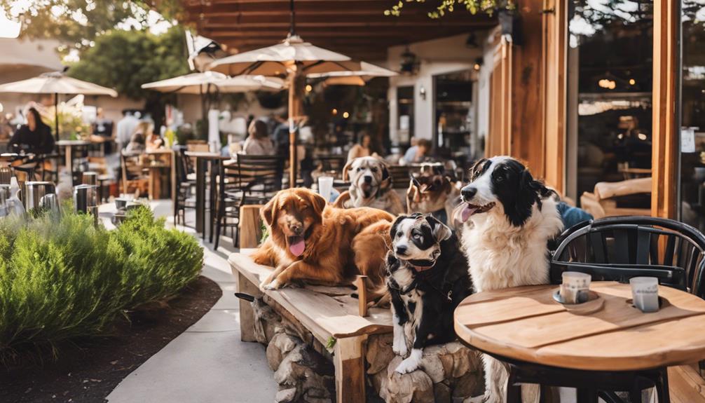 pet friendly dining spots