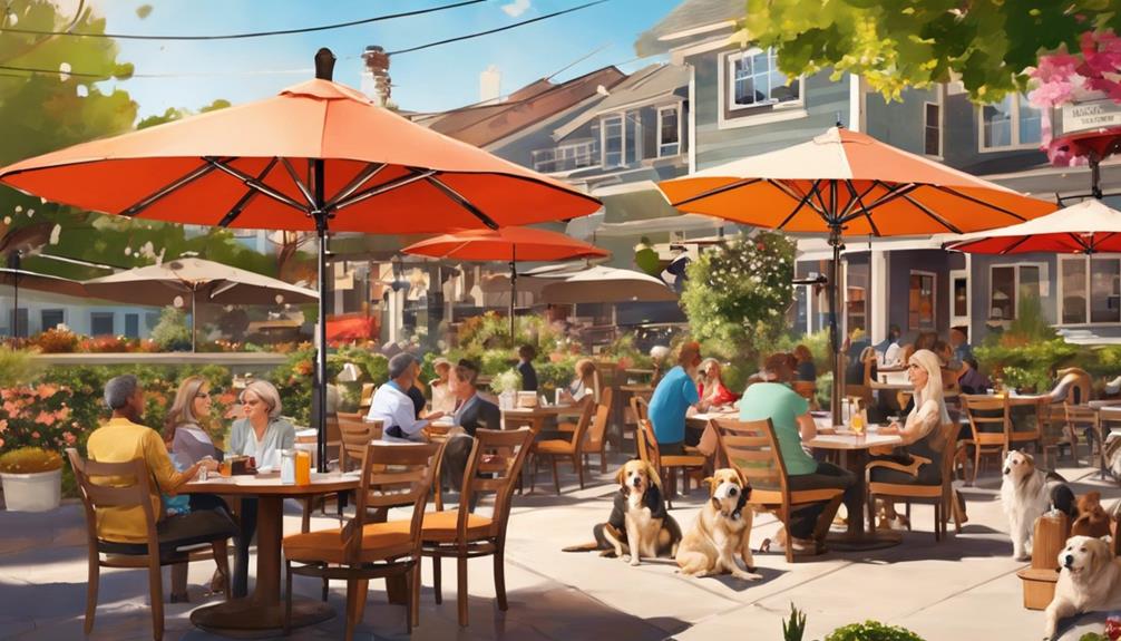 pet friendly eateries in monterey