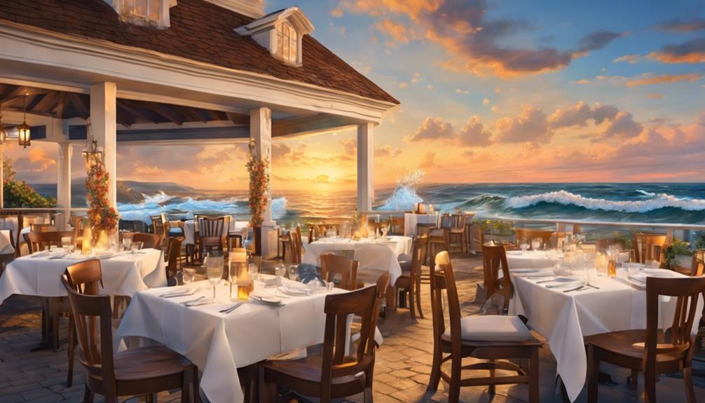 picturesque seaside restaurant experience