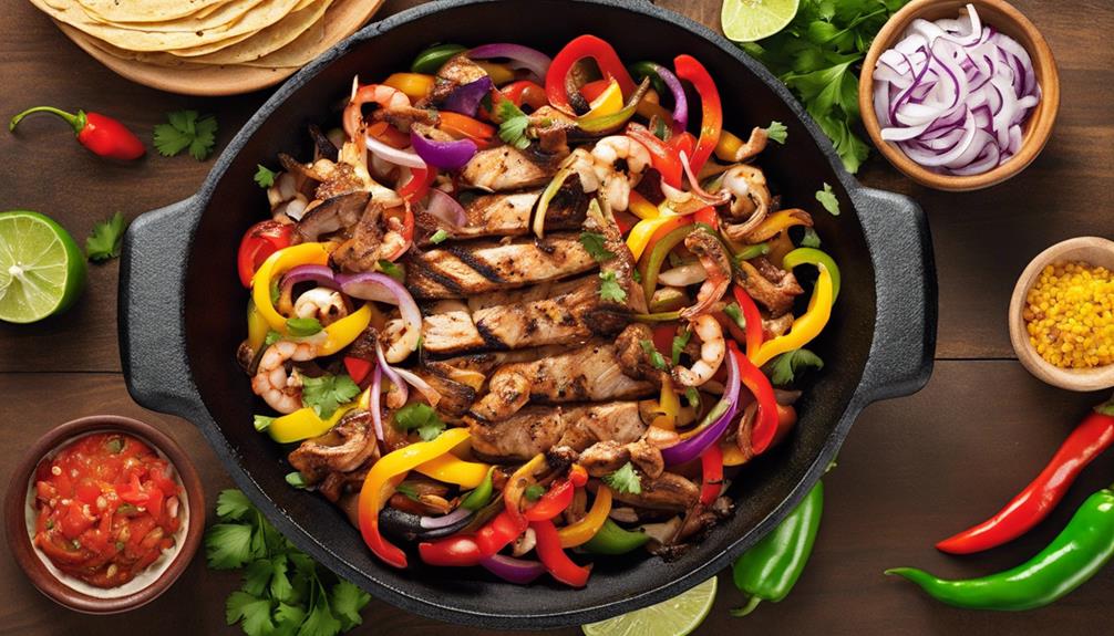 sizzling tex mex delight